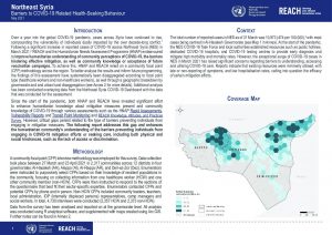 Barriers to COVID-19 Related Health Seeking Behaviour Survey in Northeast Syria, May 2021 Factsheet