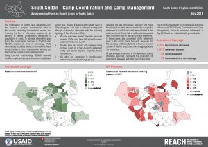 SSD_Factsheet_Assessment of Hard-to-Reach Areas CCCM_July 2018