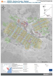 Hagadera Refugee Camp - Water Infrastructure - As of MAY 2022