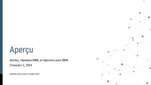 RRM & post-RRM I Aperçu trimestriel I T2 2024