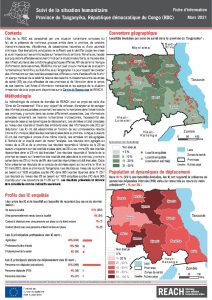 Suivi de la situation humanitaire au Tanganyika, mars 2021
