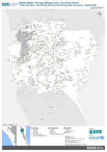 BGD_Map_CoxsBazar_Camp24_WaterSourceFunctionality_AUG2018_A0