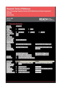 REACH_SSD_Terms of Reference_Area of Knowledge Neighbourhoods Methodology Assessment_Jul2020