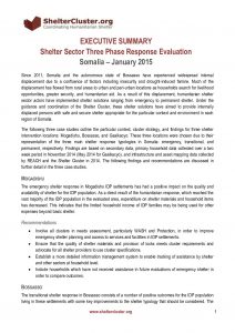 SOM_Report_Shelter Response Evaluation Executive Summary_January 2015