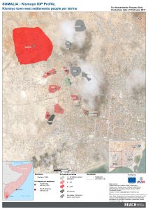 reach som map kismayo town west IDP settlements people per latrine 02nov2016 a3 l en