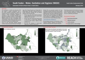 REACH_SSD_Factsheet_Assessment of Hard-to-Reach Areas WASH_February 2019