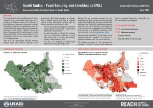 Assessment of Hard to Reach Areas - Food Security & Livelihoods, June 2021