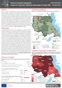 Suivi de la situation humanitaire au Tanganyika, décembre 2020