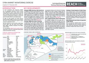 SYR_Situation Overview_Market Monitoring Exercise NE_December 2018