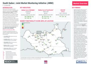 REACH South Sudan - Factsheet Joint Market Monitoring Initiative (JMMI) January 2026