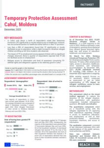 IMPACT_MDA_Factsheet_Temporary Protection Assessment Cahul_December 2023