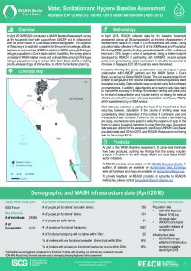 BGD_Factsheet_Wash HH Survey Nayapara EXP_April 2018