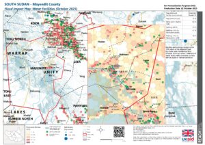 South Sudan - Flood Impact Water Points Facilities Mayendit County (October 2025)