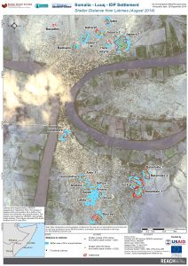 REACH_SOM_Map_SomaliaDisplacementCrisis_Luuq_LatrineDistance_26Sep2014_A3