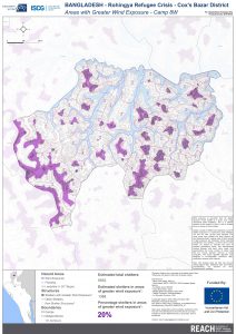 BGD_Map_CoxsBazar_AreasWithGreaterWindExposure_Camp 8W_25SEP2018_A1