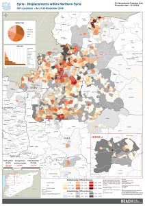REACH SYR Map North West Syria IDP Tracking 14th Dec 2016