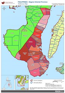 PHL - Negros Oriental Province Reference Map