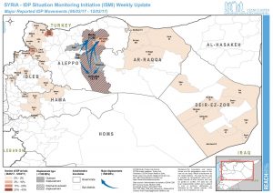 REACH SYR Map ISMI Week 16 IDP Movement 06/03/17 - 12/03/17