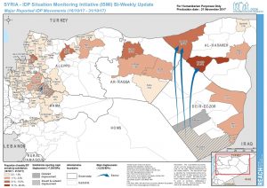 SYR_Map_CCCM_ISMI_Biweekly Displacement Summary 16 - 31 October