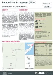 REACH SOM Factsheet DSA Qardho March 2021