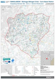 Bangladesh - Cox's Bazar - Kutupalong Extension Site - Zone JJ Infrastructure - November 2017