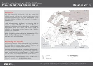 SYR_Factsheet_Sub-District Factsheets Rural Damascus Governorate_October 2016