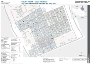 REACH SSD Malakal POC ABA Facilities Map May 2024