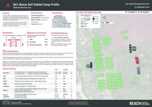 IRQ_Factsheet_DeirAboun IDP Camp Profile_November 2014
