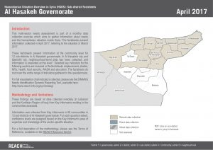 SYR_Factsheet_HSOS Sub-District Factsheets Al Hasakeh_April2017