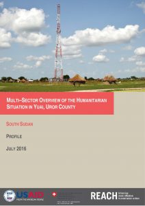 SSD_Profile_Yuai Town Multisectoral Overview_July 2016