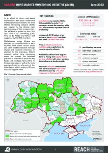 Ukraine Joint Market Monitoring Initiative Factsheet Round 3 June 2022