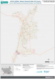 REACH SSD Map WASH Infra Ezo Town Assessment Coverage May202