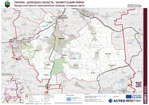AGORA UKR Map REF Bakhmut HromadaOverview 27SEP2021 A0