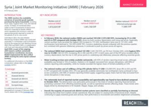 REACH Syria - JMMI - Feb 2026 - Nationwide Situation Overview
