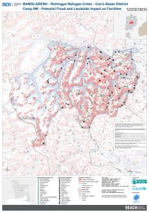 Bangladesh - Cox's Bazar - Camp 8W Potential Flood and Landslide Risk to Facilities
