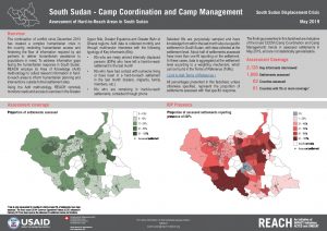 REACH_SSD_Factsheet_Assessment of Hard-to-Reach Areas CCCM_May 2019