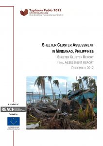 Shelter Cluster Final Assessment Report - December 2012