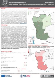Suivi de la situation humanitaire dans le territoire de Shabunda, Sud-Kivu, fevrier 2022