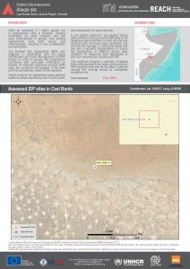 SOM_Factsheet_DSA Site Level_Ceel Barde District_July 2018