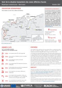 Evaluation multisectorielle dans les zones difficiles d’accès en RCA, Nord-ouest, RCA – Octobre 2021