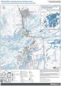 REACH South Sudan - Flood exposure, Bentiu and Rubkona Towns - 2019 – 2022