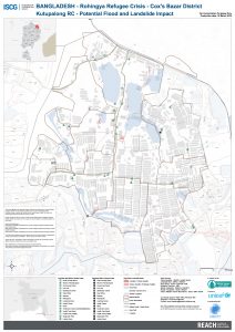 Bangladesh - Cox's Bazar - Kutupalong RC Potential Flood and Landslide Risk to Facilities