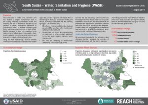 REACH_SSD_Factsheet_Assessment of Hard-to-Reach Areas WASH_August 2019