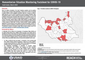 COVID-19 Humanitarian Situation Monitoring, South Sudan - March 2020