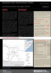 Detailed Site Assessment, Laas Caanood - February 2020
