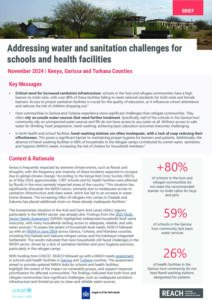 REACH Kenya WASH Advocacy Brief (June 2024)
