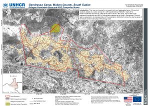 SSD_GendrassaCamp_RefugeePopulatedAreasandNGOCompoundAreas_14May2014_A3