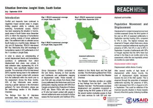 SSD_Situation Overview_Jonglei_July-September 2018