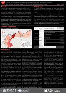 Suivi de la situation humanitaire dans les zones difficiles d'accès du nord-ouest de la RCA, indicateurs pertinents pour la réponse COVID-19 - Janvier 2020