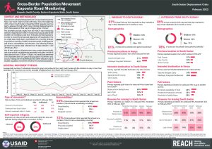 REACH_SSD_Kapoeta Port and Road Monitoring_ February 2022
